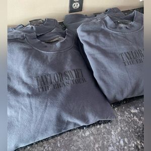 Taylor Swift Blue Crew Neck